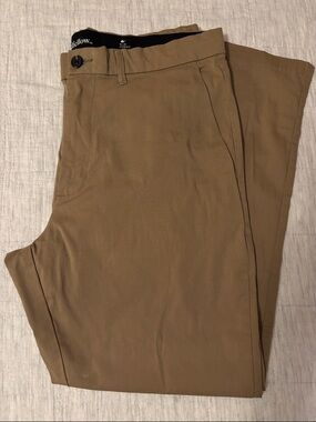 Goodfellow & Co Tan Men's 36W x 30L Slim Fit Stretch Chino Pants